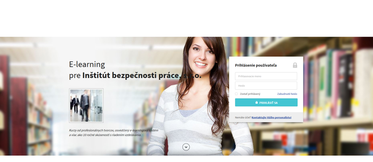 E-learning BOZP, PO, vodiči referenti